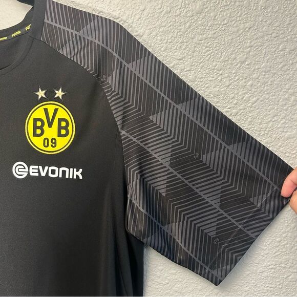 Puma Borussia Dortmund Training Jersey Men’s Large Soccer Football - Picture 4 of 16